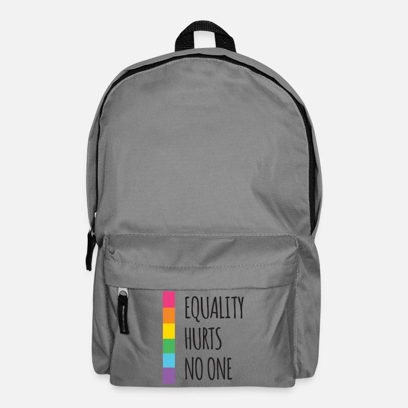 Pride Month - Gleichberechtigung schadet niemandem - Rucksack - Mittelgrau