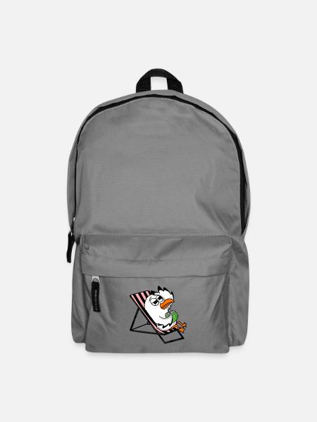 Möwe - Rucksack - Mittelgrau