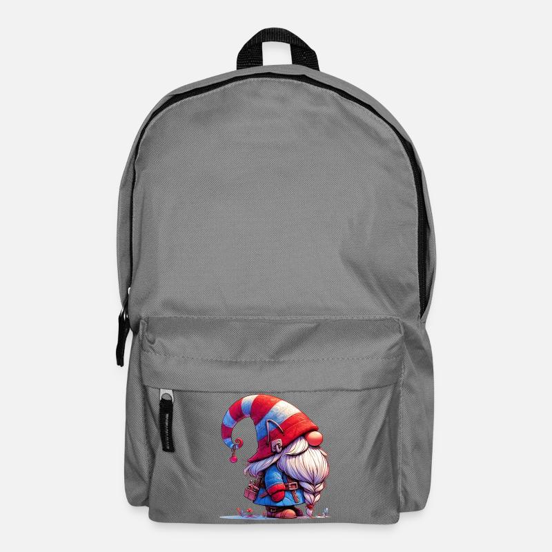 Gnom-Goblin-Elf - Rucksack - Mittelgrau