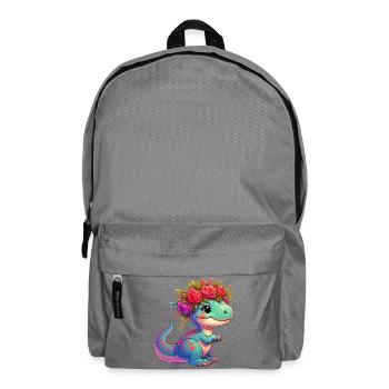 Dinosaur - Backpack - elephant grey - Front
