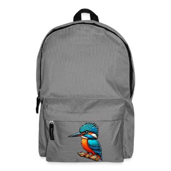 Eisvogel - Rucksack - Mittelgrau - Vorne