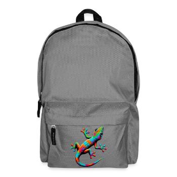 Gecko - Rucksack - Mittelgrau - Vorne