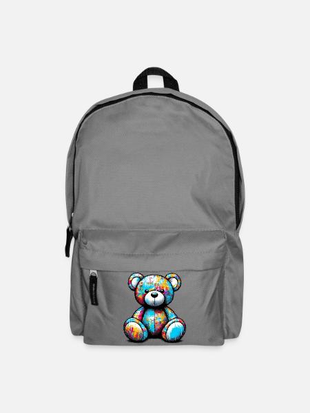 Orso orsacchiotto Teddybär - Rucksack - Mittelgrau