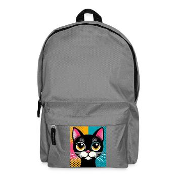 Chat - Sac à dos - gris éléphant - Devant