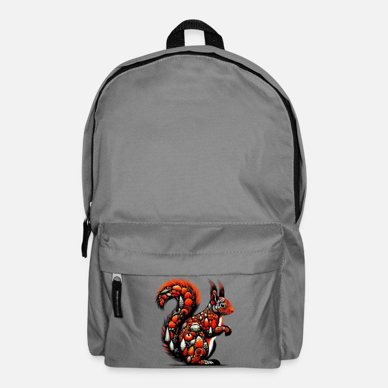 Écureuil - Sac à dos - gris éléphant