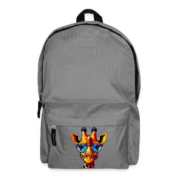 Girafe - Sac à dos - gris éléphant - Devant