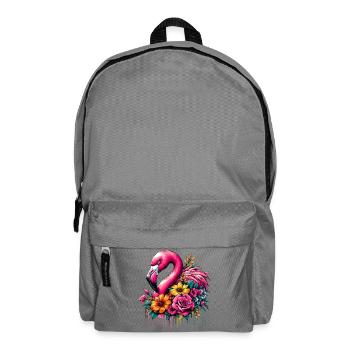 Flamant - Sac à dos - gris éléphant - Devant