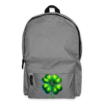 Trèfle à quatre feuilles - Sac à dos - gris éléphant - Devant
