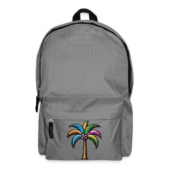 Palme - Rucksack - Mittelgrau - Vorne