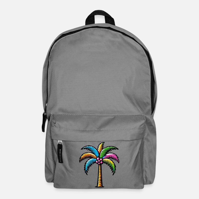 Palme - Rucksack - Mittelgrau