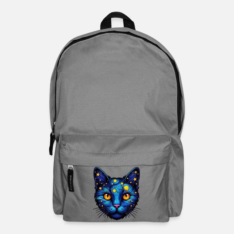 Katze - Rucksack - Mittelgrau