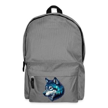 Wolf - Rucksack - Mittelgrau - Vorne