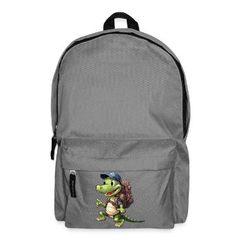 Crocodile Hiking / Mountaineering Crocodiles - Backpack - elephant grey - Front