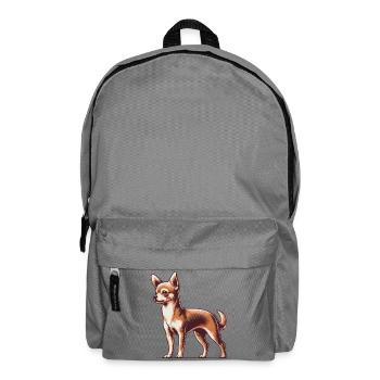 Chihuahua - Rucksack - Mittelgrau - Vorne