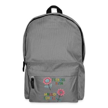 Goodbye Kita Hello School - Backpack - elephant grey - Front