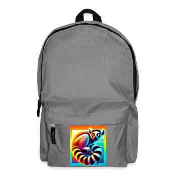 Lémurien - Sac à dos - gris éléphant - Devant