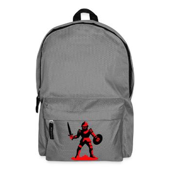 Roter Ritter - Rucksack - Mittelgrau - Vorne