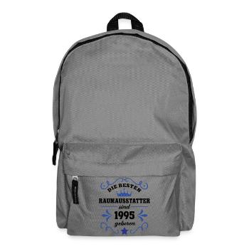 Interior Decorator Birthday Vintage 1995 Decorator - Backpack - elephant grey - Front