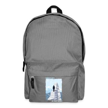 Climbing Papierberge - Backpack - elephant grey - Front