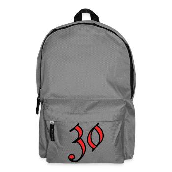 30. 30 YEARS. 30th ANNIVERSARY. 30 YEARS ANNIVERSARY. - Backpack - elephant grey - Front