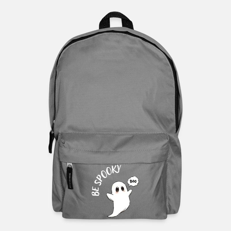 Spukgeist Boo Motiv - Rucksack - Mittelgrau