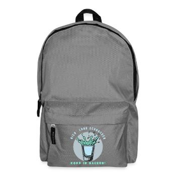 Nordischer Trinkspruch - Rucksack - Mittelgrau - Vorne