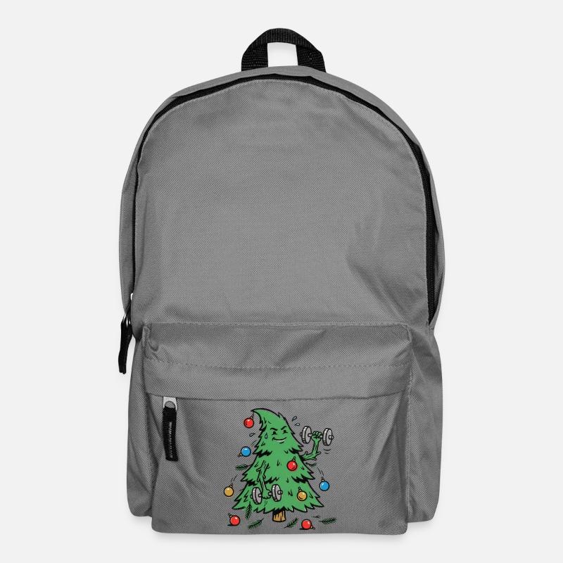 Train hard, decorate harder - Backpack - elephant grey