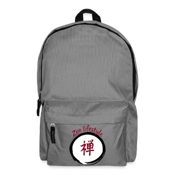 Lifestyle Zen Kanji Circulaire - Sac à dos - gris éléphant - Devant