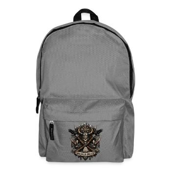 Le Valhalla attend le blason viking - Sac à dos - gris éléphant - Devant
