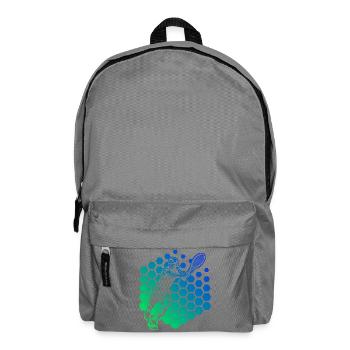 Geschenkidee für einen Tennis mit Tennis - Rucksack - Mittelgrau - Vorne