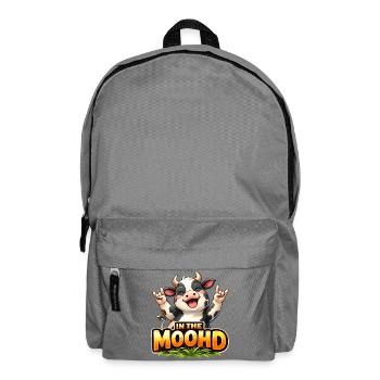 Dans le Moohd – Dessin animé de la Vache Drôle - Sac à dos - gris éléphant - Devant