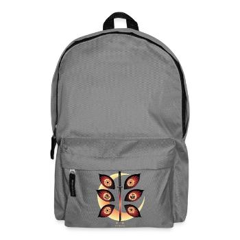 Mondschwert der Glückssymbole - Rucksack - Mittelgrau - Vorne