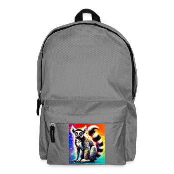 Lémurien - Sac à dos - gris éléphant - Devant