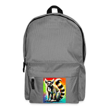 Lémurien - Sac à dos - gris éléphant - Devant