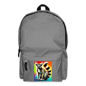 Lémurien - Sac à dos - gris éléphant - Devant