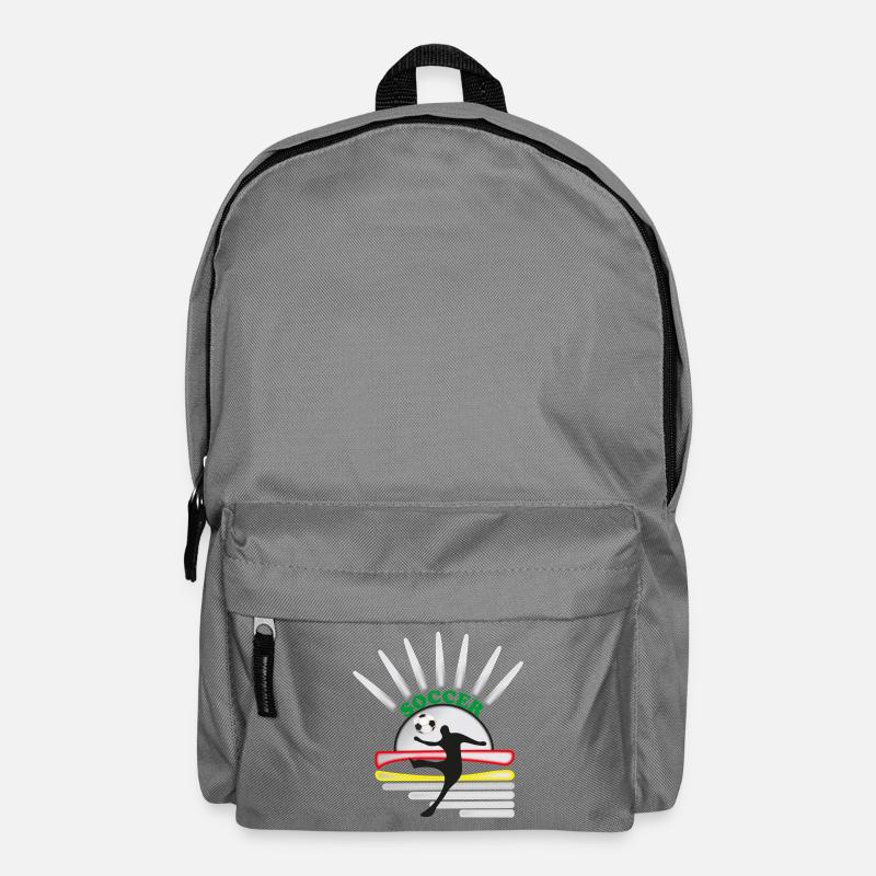 Kicker Sonnen Fußball - Rucksack - Mittelgrau