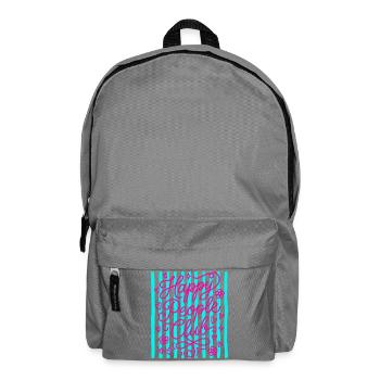 Happy People Club - Backpack - elephant grey - Front