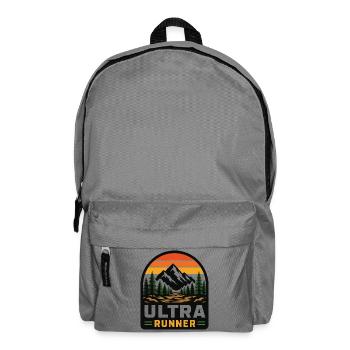 Ultra Runner Vintage Mountain Sunset - Rucksack - Mittelgrau - Vorne