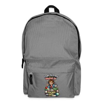 Funny Teacher I Can Diagnose It - Backpack - elephant grey - Front