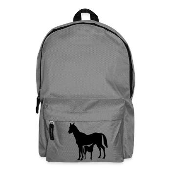 horse_4 - Backpack - elephant grey - Front