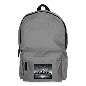 Mountains - Backpack - elephant grey - Front
