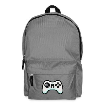 Gamepad Logo - Backpack - elephant grey - Front