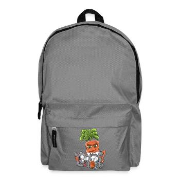 Karotten Revolution Hase - Rucksack - Mittelgrau - Vorne