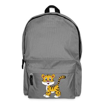 Baby Tiger - Rucksack - Mittelgrau - Vorne