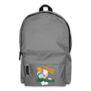 carreleur - Sac à dos - gris éléphant - Devant