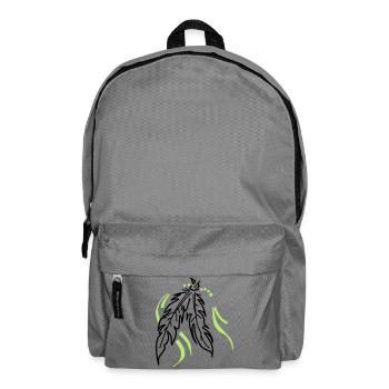 Feathers tied together - Backpack - elephant grey - Front