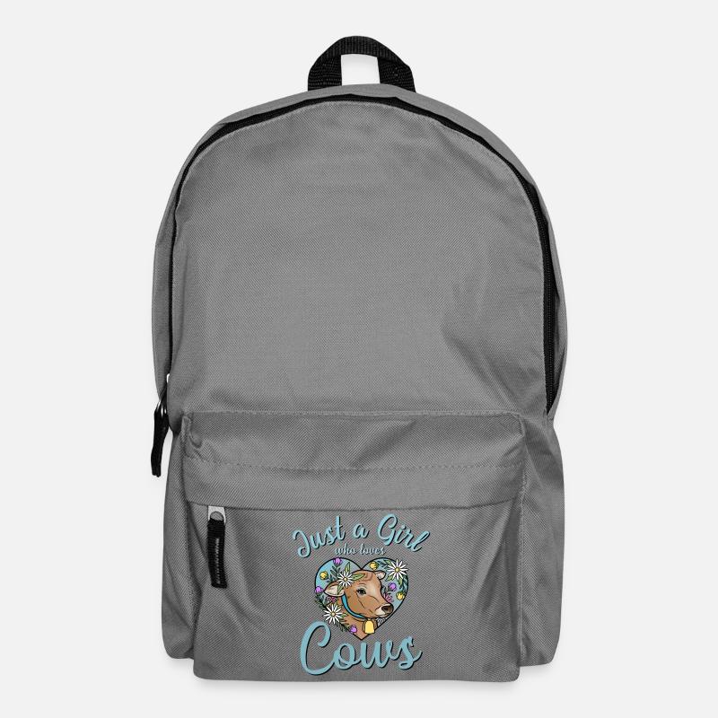 Kuh Kühe - Rucksack - Mittelgrau