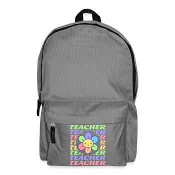 Lehrer Design - Rucksack - Mittelgrau - Vorne