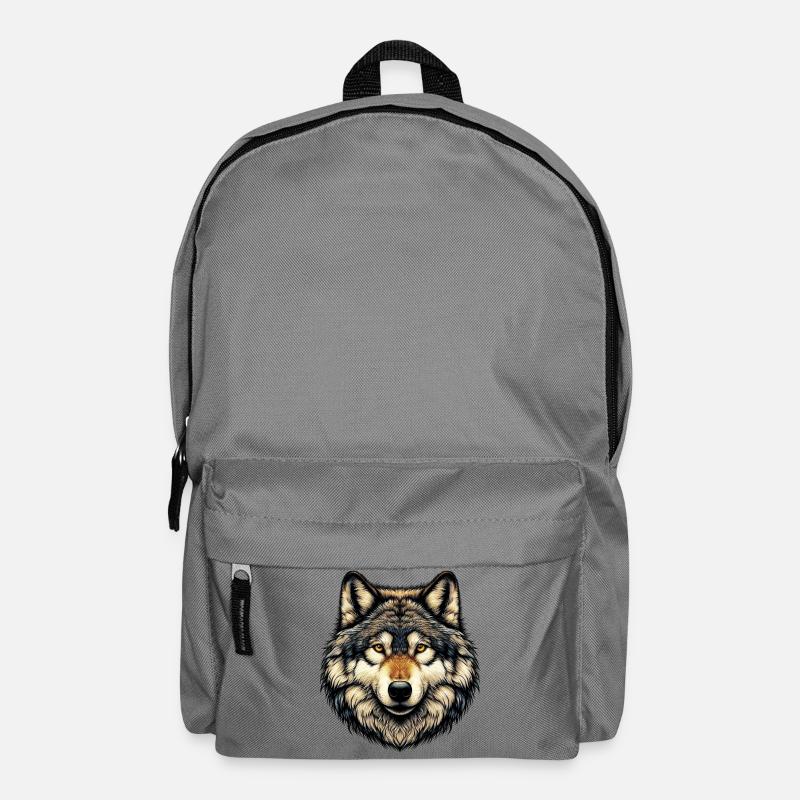Wolf - Rucksack - Mittelgrau