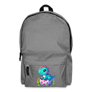 Dinosaur - Backpack - elephant grey - Front